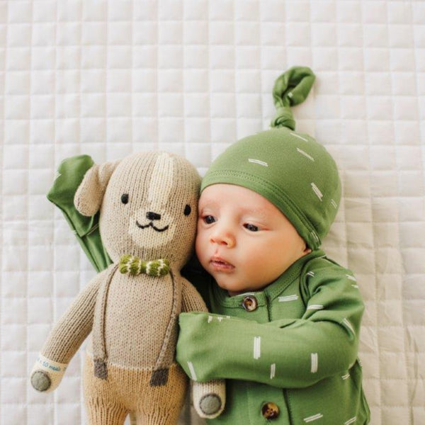 knotted-baby-gown-henry Presley Couture at Sophia's Style-Baby Gowns-1